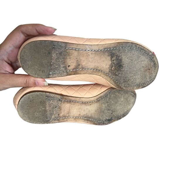 Jack Rogers quilted ballet flats